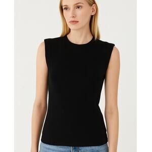 2/$30 Zara Sleeveless Knit Top Black Classic Size M